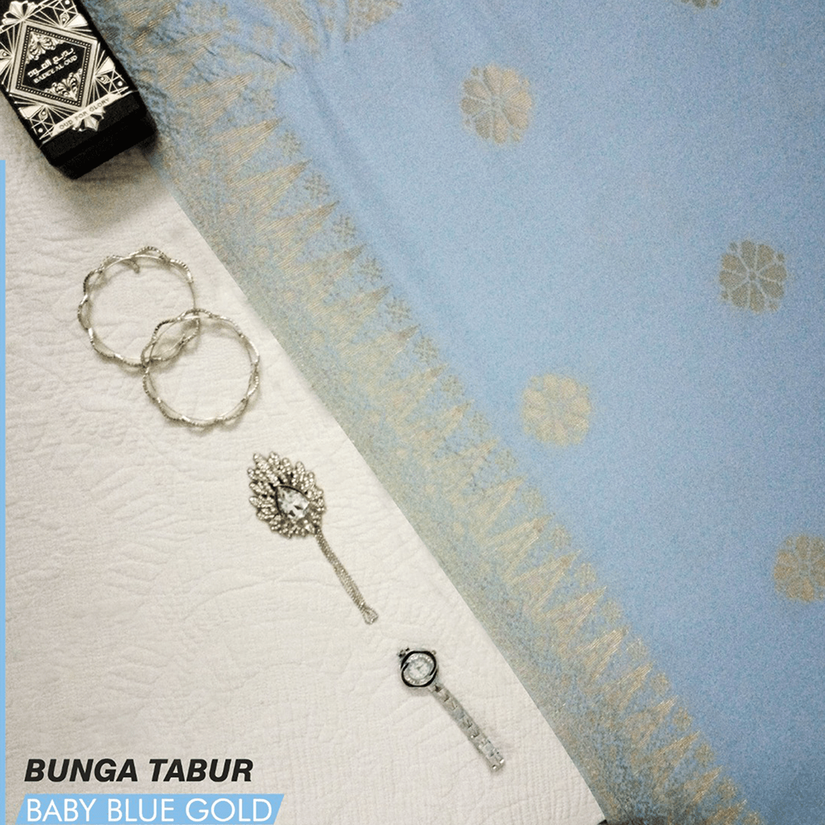 Baju Kebaya Elegant - Baju + Free Matching Selandang 🤩 - songketexclusive