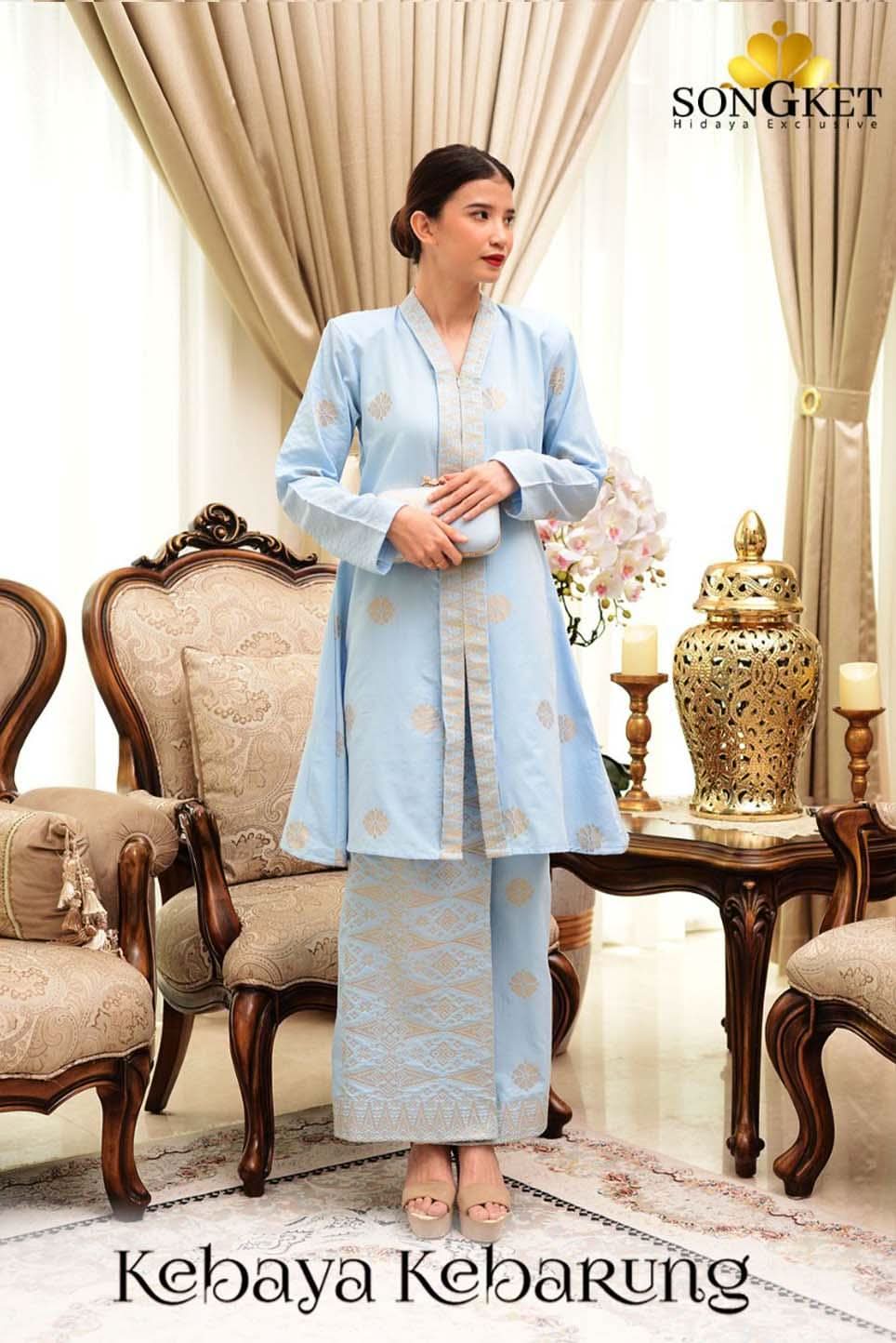 Baju Kebaya Kebarung Extra Size - songketexclusive