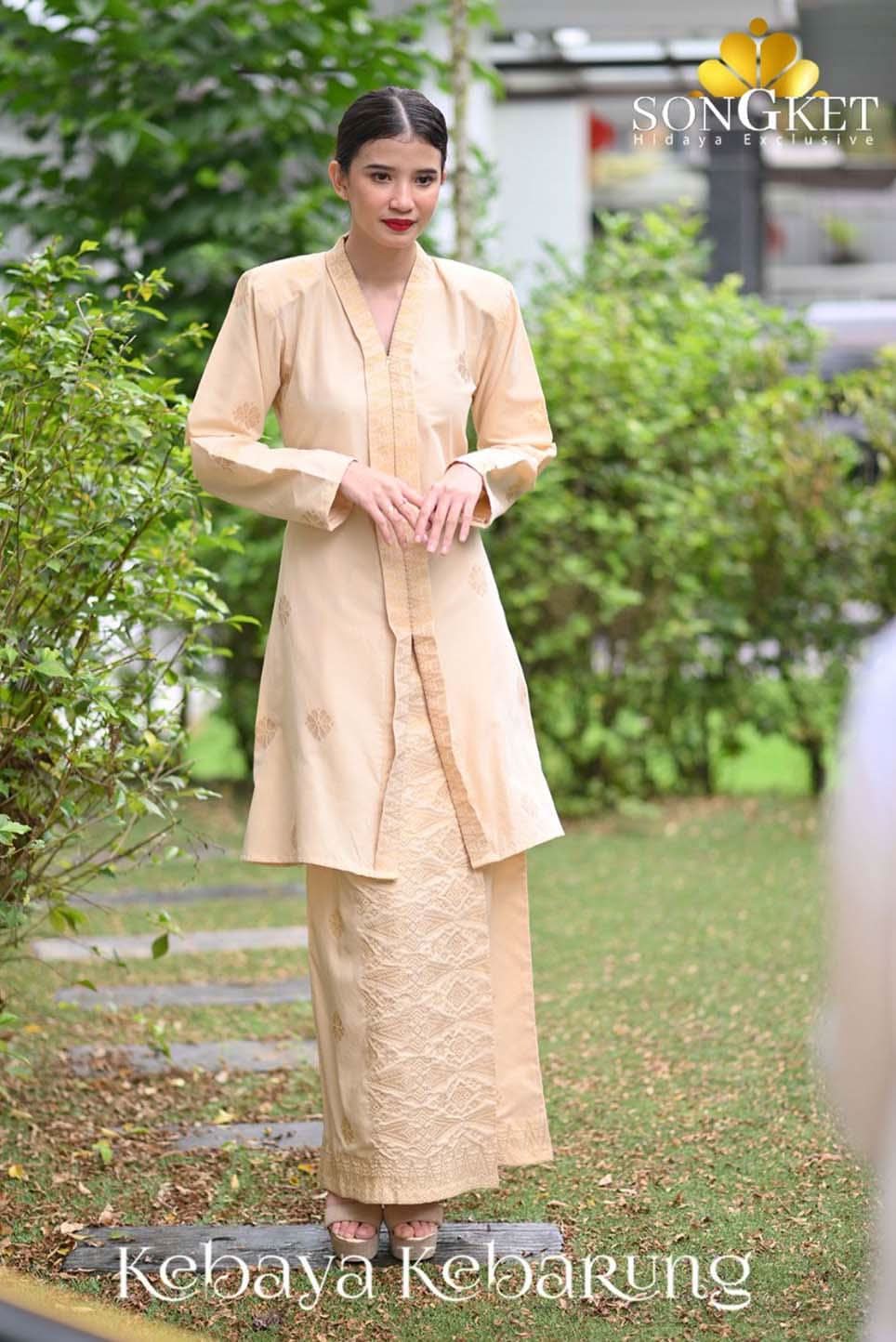 Baju Kebaya Kebarung Extra Size - songketexclusive