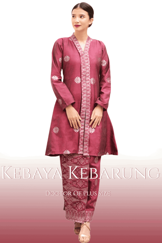 Baju Kebaya Kebarung | Kebaya Casual | - songketexclusive