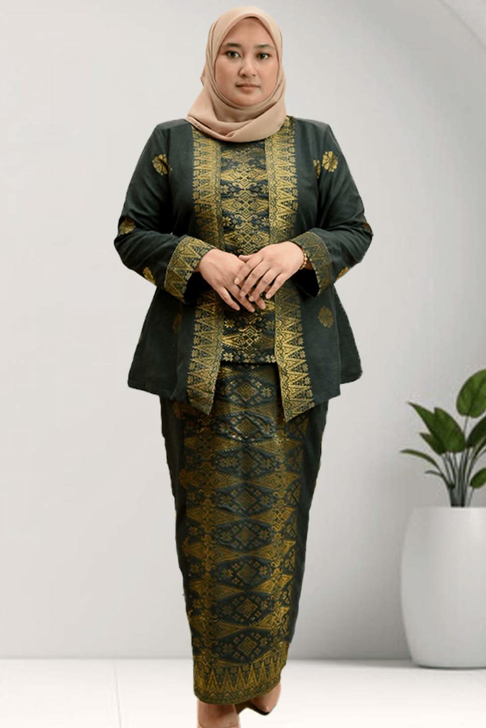 Baju Kebaya Kelantan - Xs to 2xl - songketexclusive