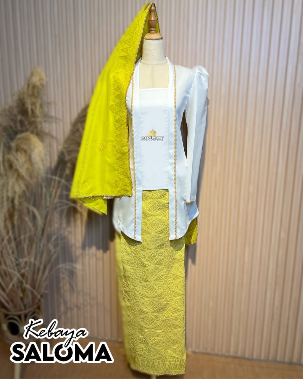 Baju Kebaya Saloma - Xs to 12xl - songketexclusive