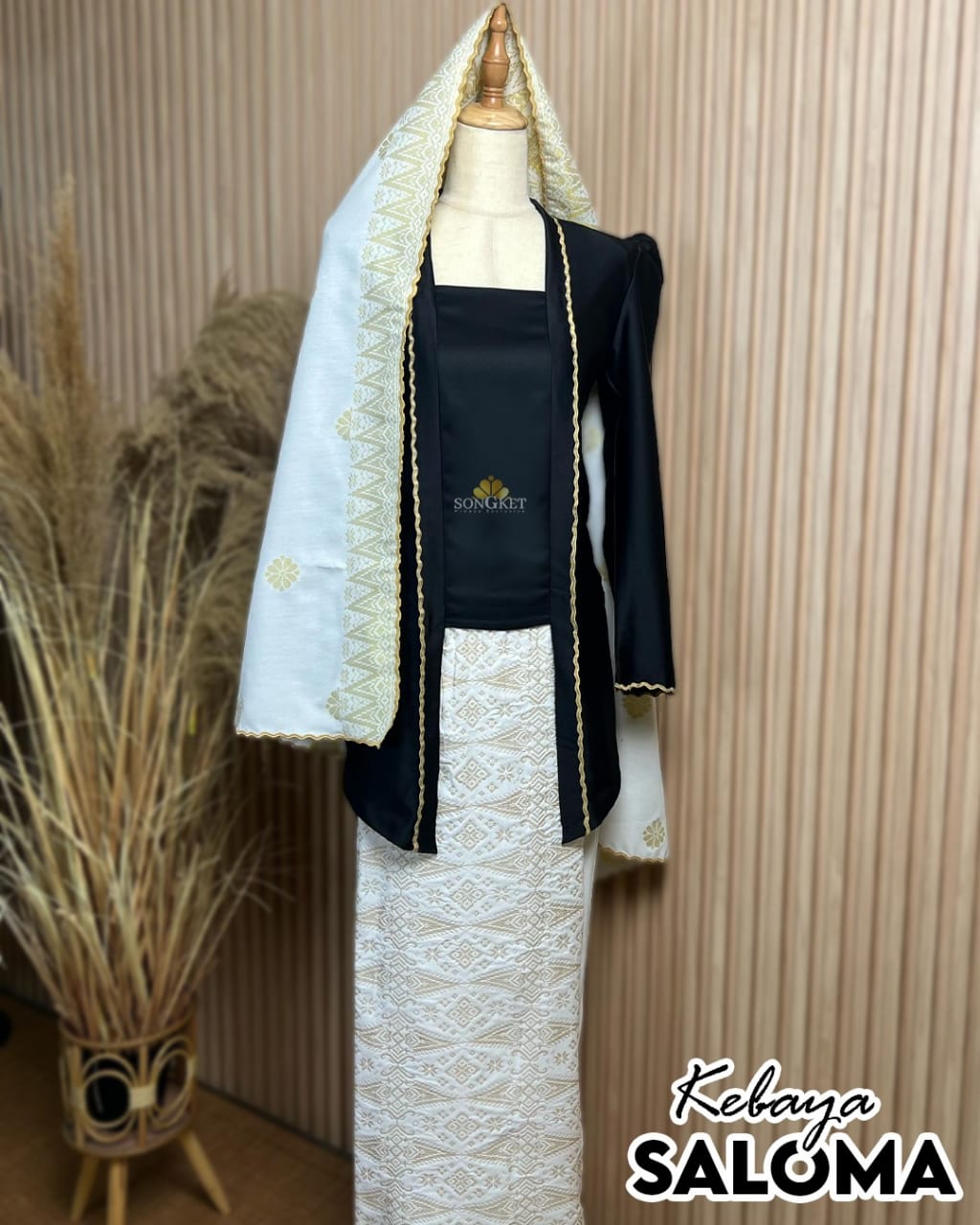 Baju Kebaya Saloma - Xs to 12xl - songketexclusive