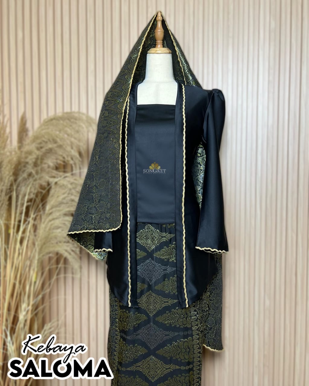 Baju Kebaya Saloma - Xs to 12xl - songketexclusive