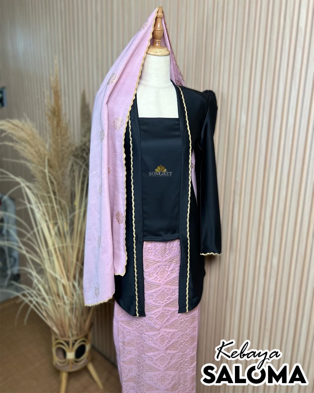 Baju Kebaya Saloma - Xs to 12xl - songketexclusive