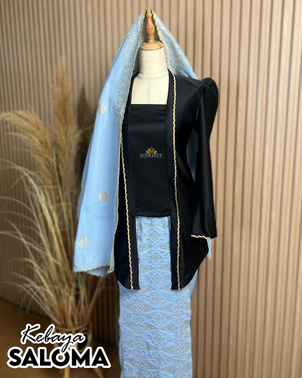Baju Kebaya Saloma - Xs to 12xl - songketexclusive