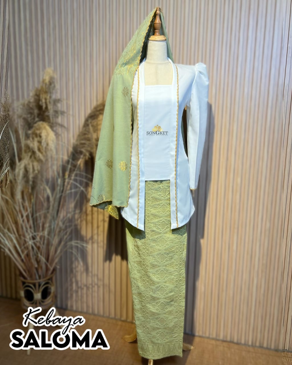 Baju Kebaya Saloma - Xs to 12xl - songketexclusive