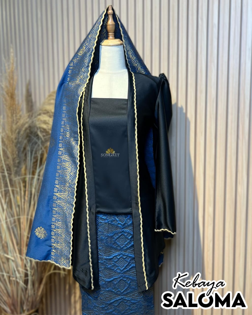 Baju Kebaya Saloma - Xs to 12xl - songketexclusive
