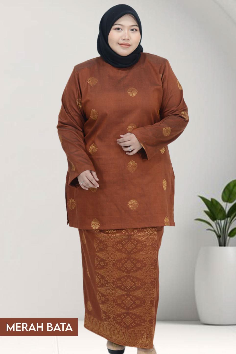 Baju Kurung Classic Sekali Selandang - songketexclusive