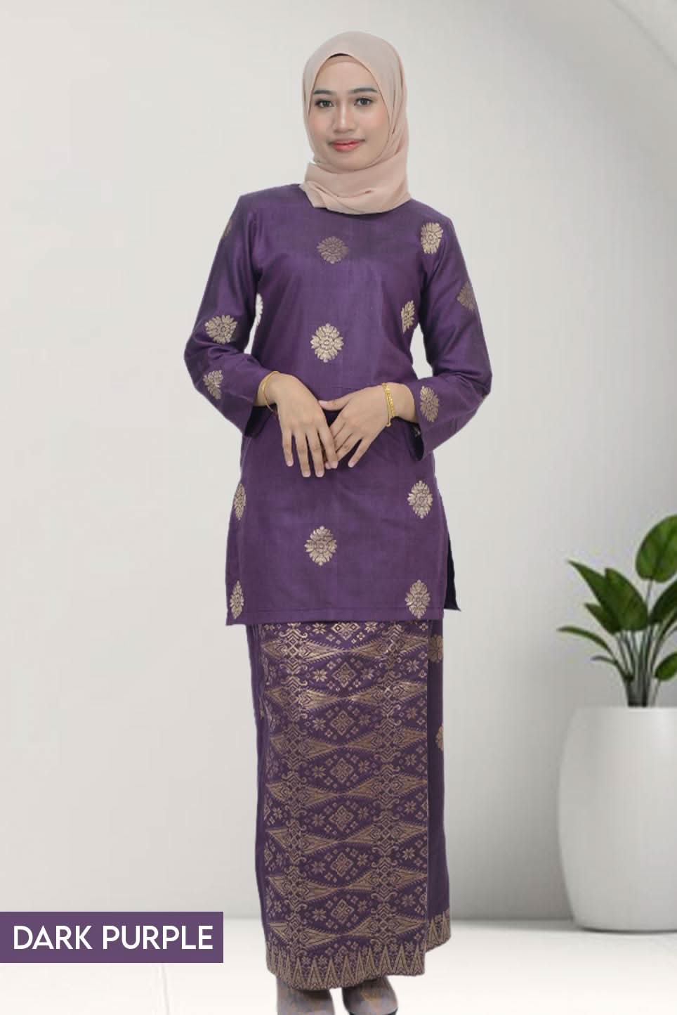 Baju Kurung Classic Sekali Selandang - songketexclusive