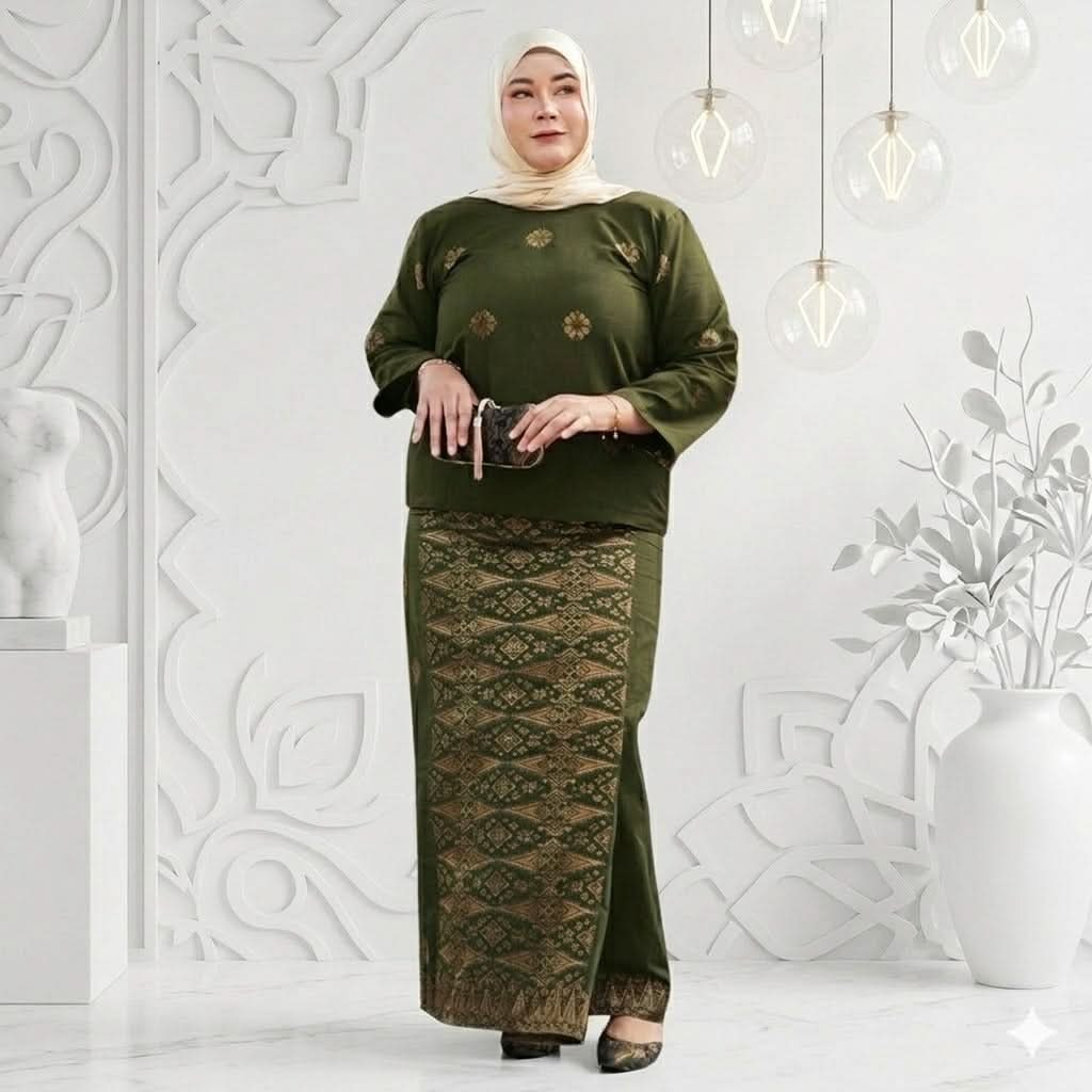 Baju Kurung Kedah - Xs to 2xl - songketexclusive