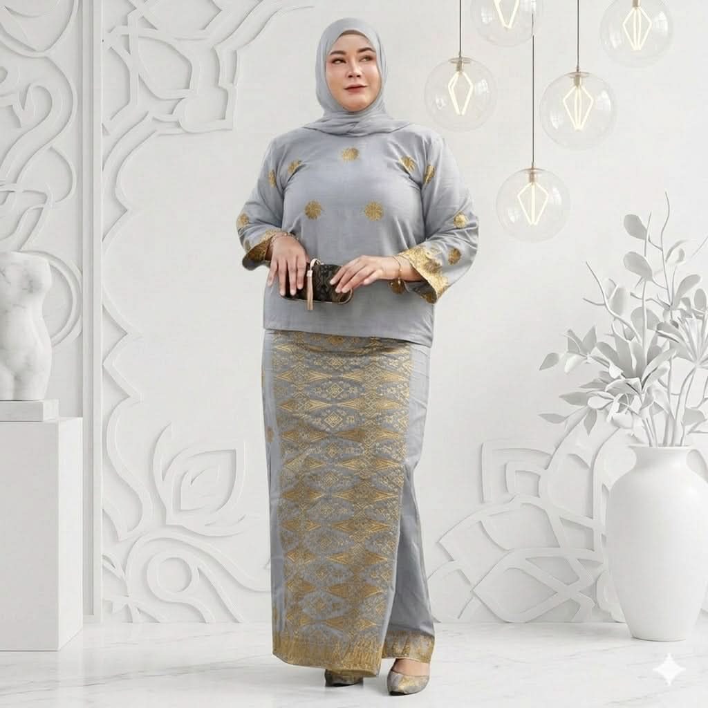 Baju Kurung Kedah - Xs to 2xl - songketexclusive