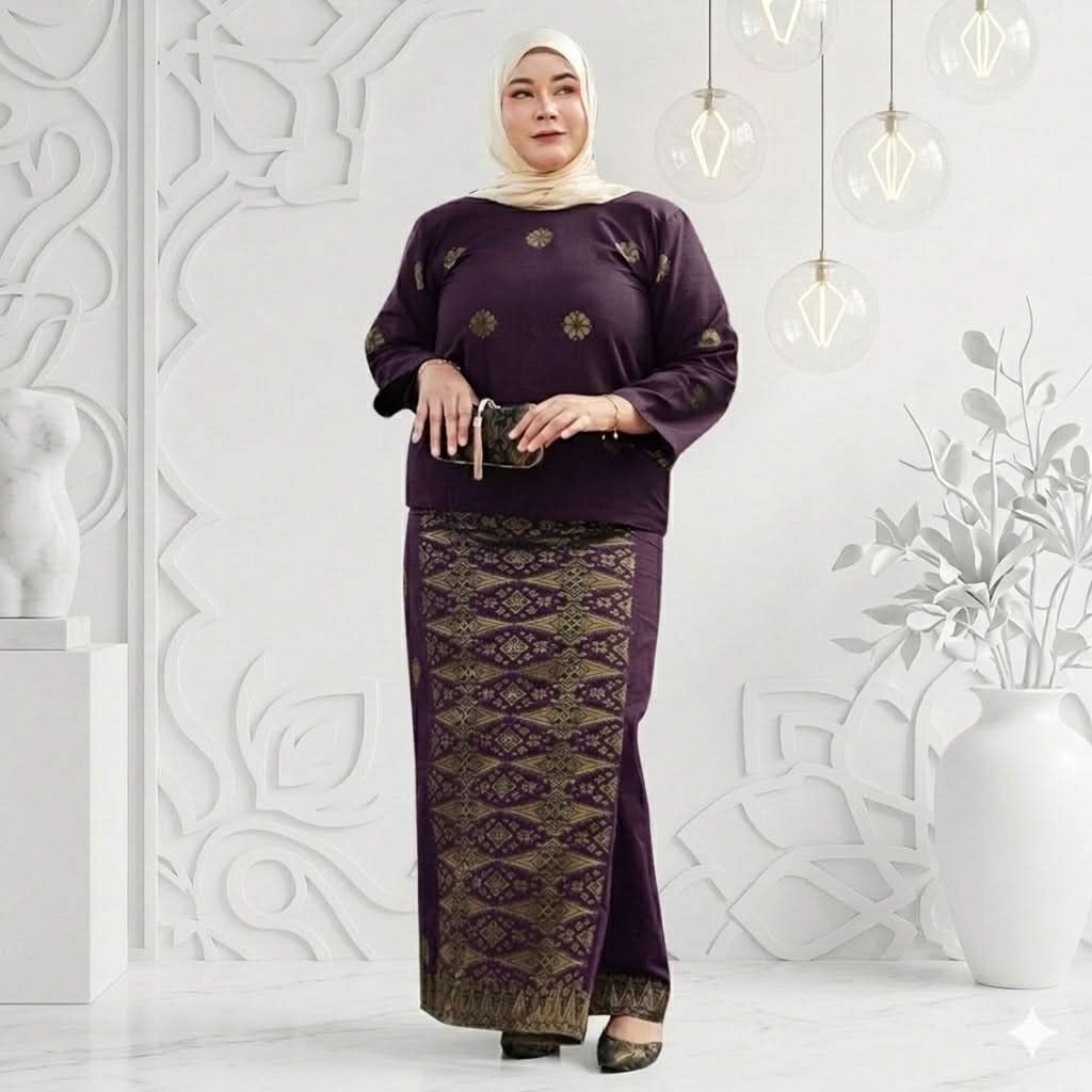 Baju Kurung Kedah - Xs to 2xl - songketexclusive