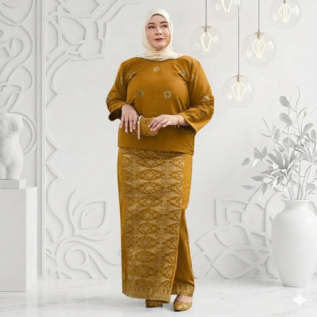Baju Kurung Kedah - Xs to 2xl - songketexclusive