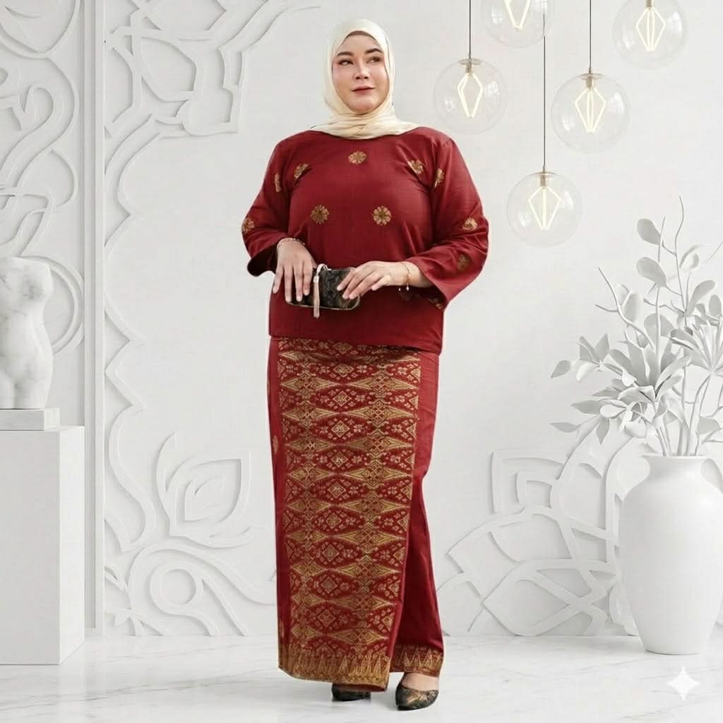 Baju Kurung Kedah - Xs to 2xl - songketexclusive