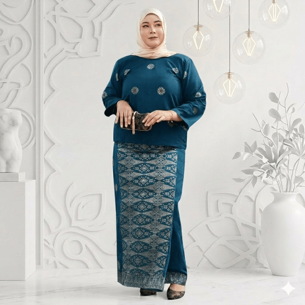Baju Kurung Kedah - Xs to 2xl - songketexclusive