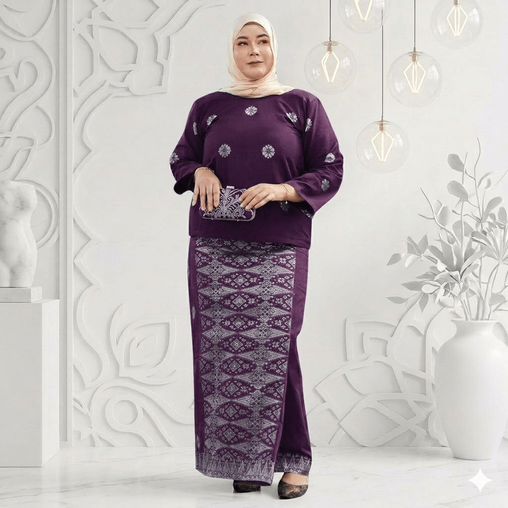 Baju Kurung Kedah - Xs to 2xl - songketexclusive