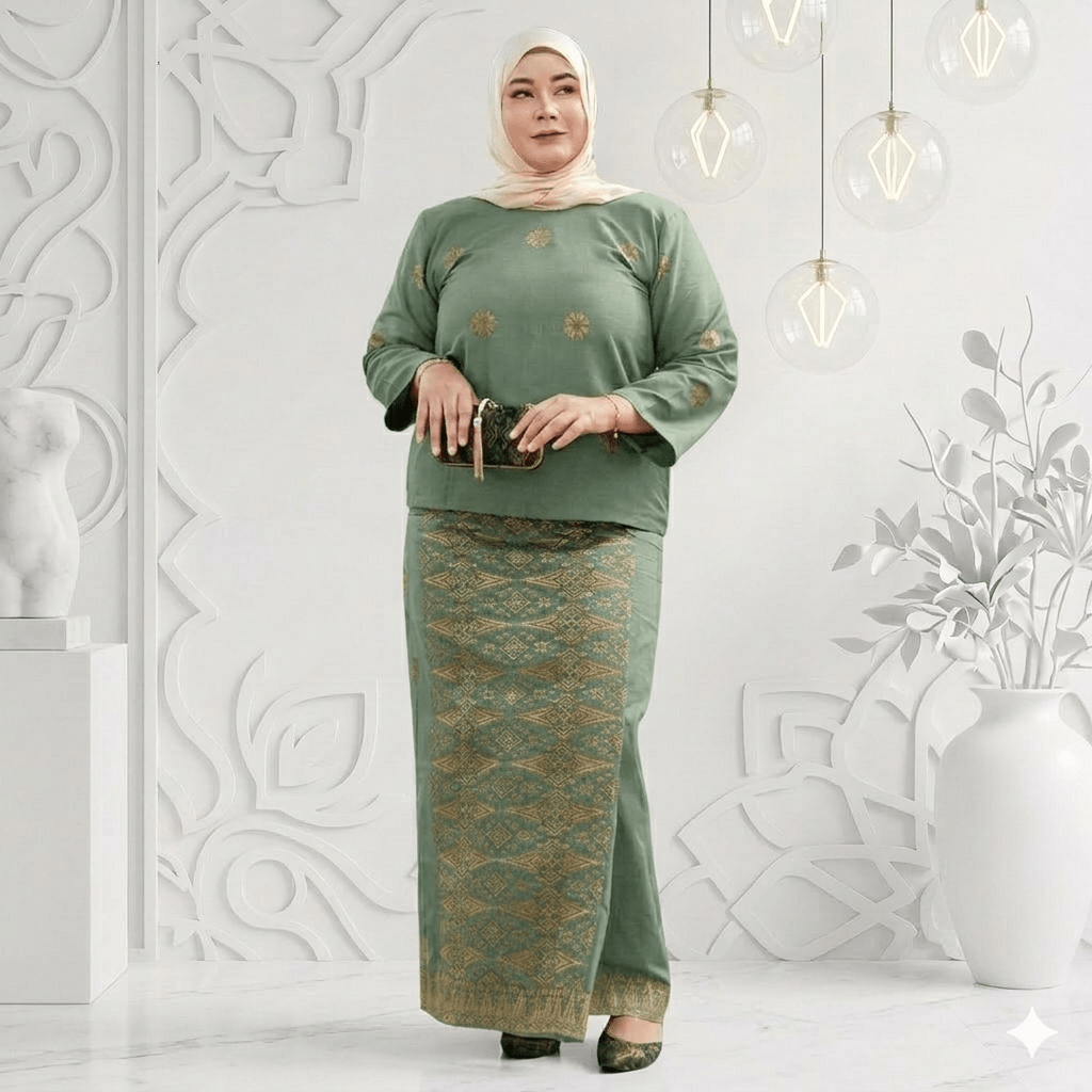 Baju Kurung Kedah - Xs to 2xl - songketexclusive