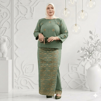 Baju Kurung Kedah - Xs to 2xl - songketexclusive