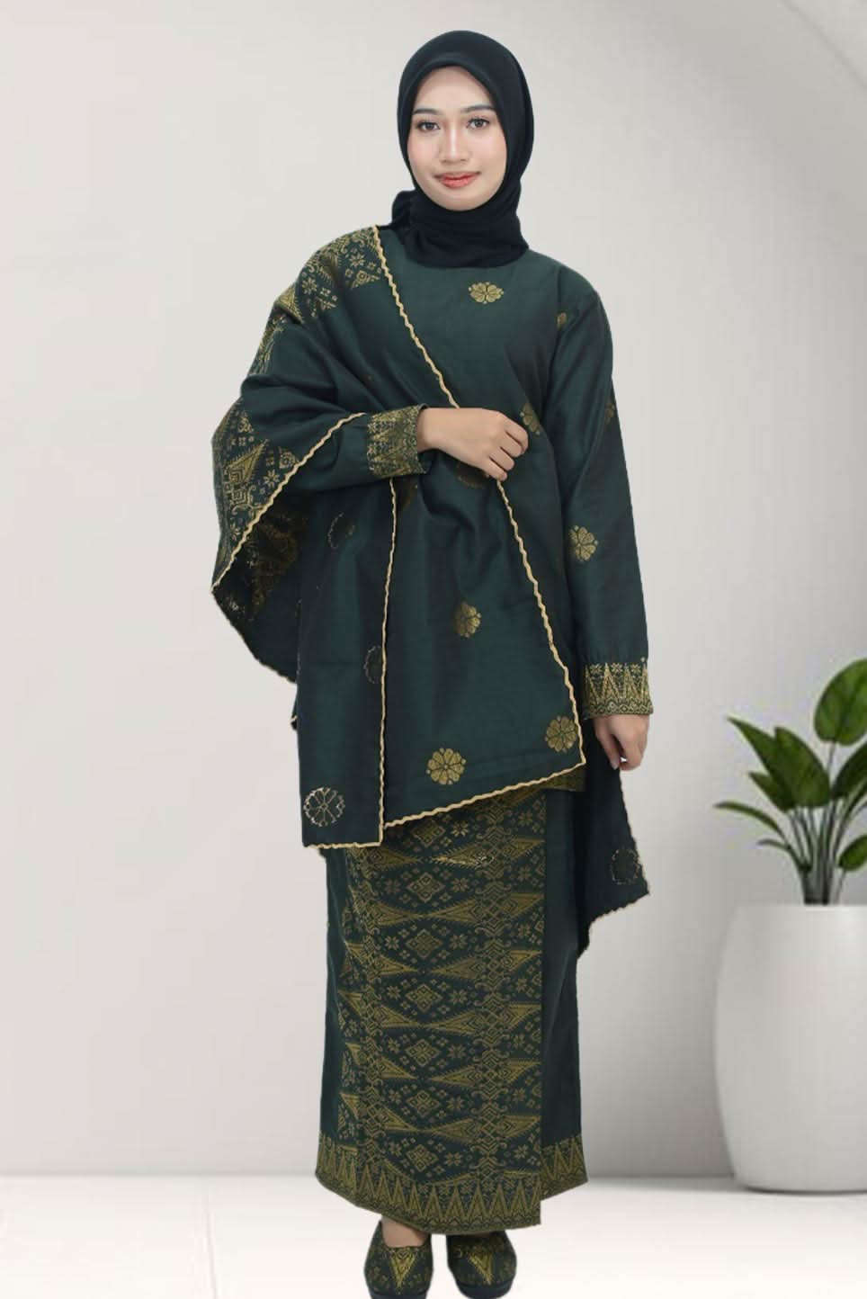 Baju Kurung Mini Moden Classic - songketexclusive