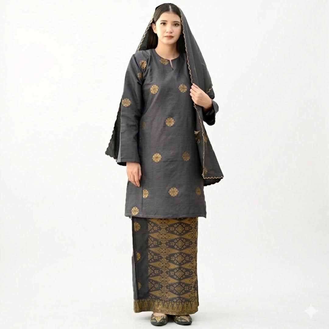 Baju Kurung Pahang | 𝑿𝑺 𝑻𝑶 2𝑿𝑳 - songketexclusive
