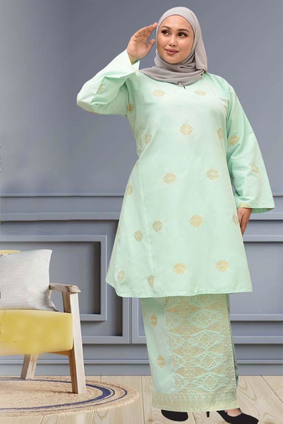 Baju Kurung Pahang | 3XL to 12XL - songketexclusive
