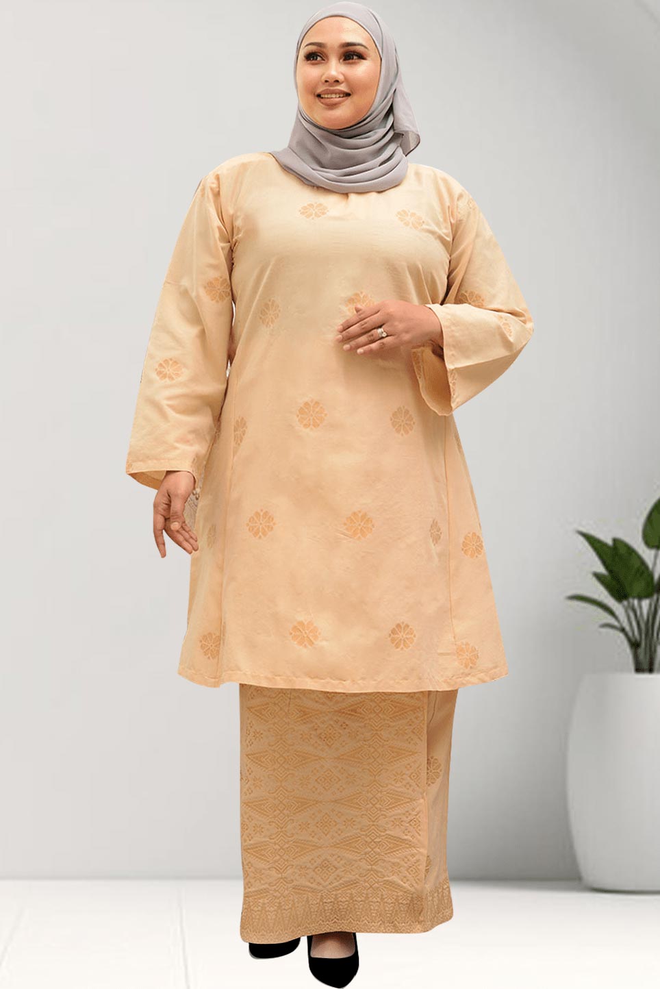 Baju Kurung Pahang | 3XL to 12XL - songketexclusive