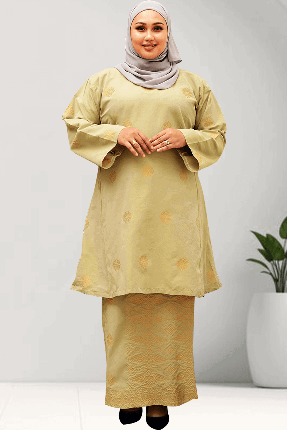 Baju Kurung Pahang | 3XL to 12XL - songketexclusive