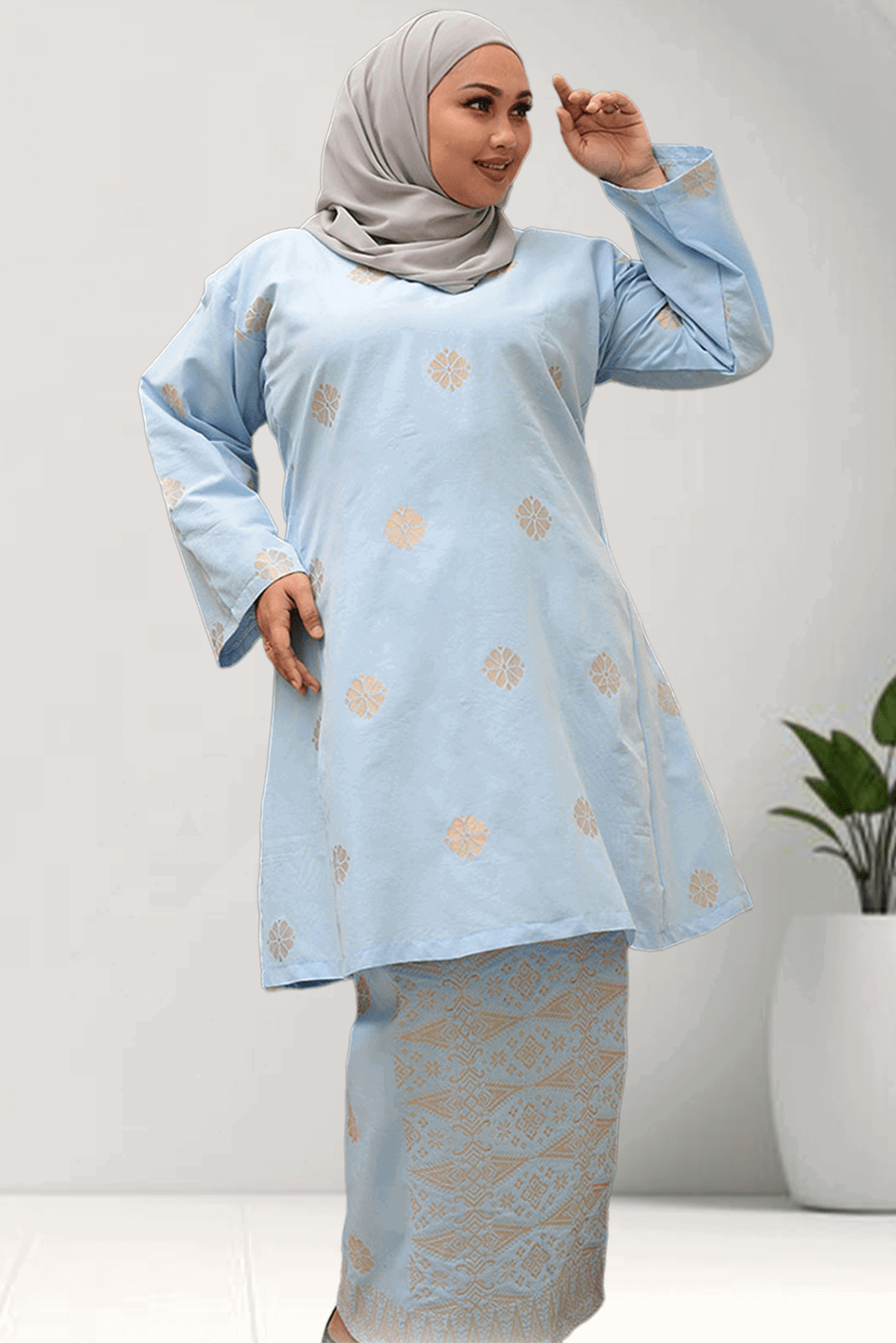 Baju Kurung Pahang | 3XL to 12XL - songketexclusive