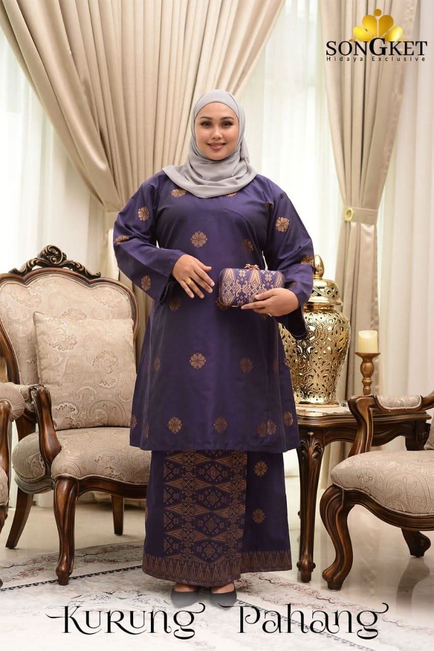 Baju Kurung Pahang | 3XL to 12XL - songketexclusive