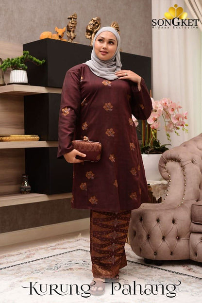 Baju Kurung Pahang | 3XL to 12XL - songketexclusive