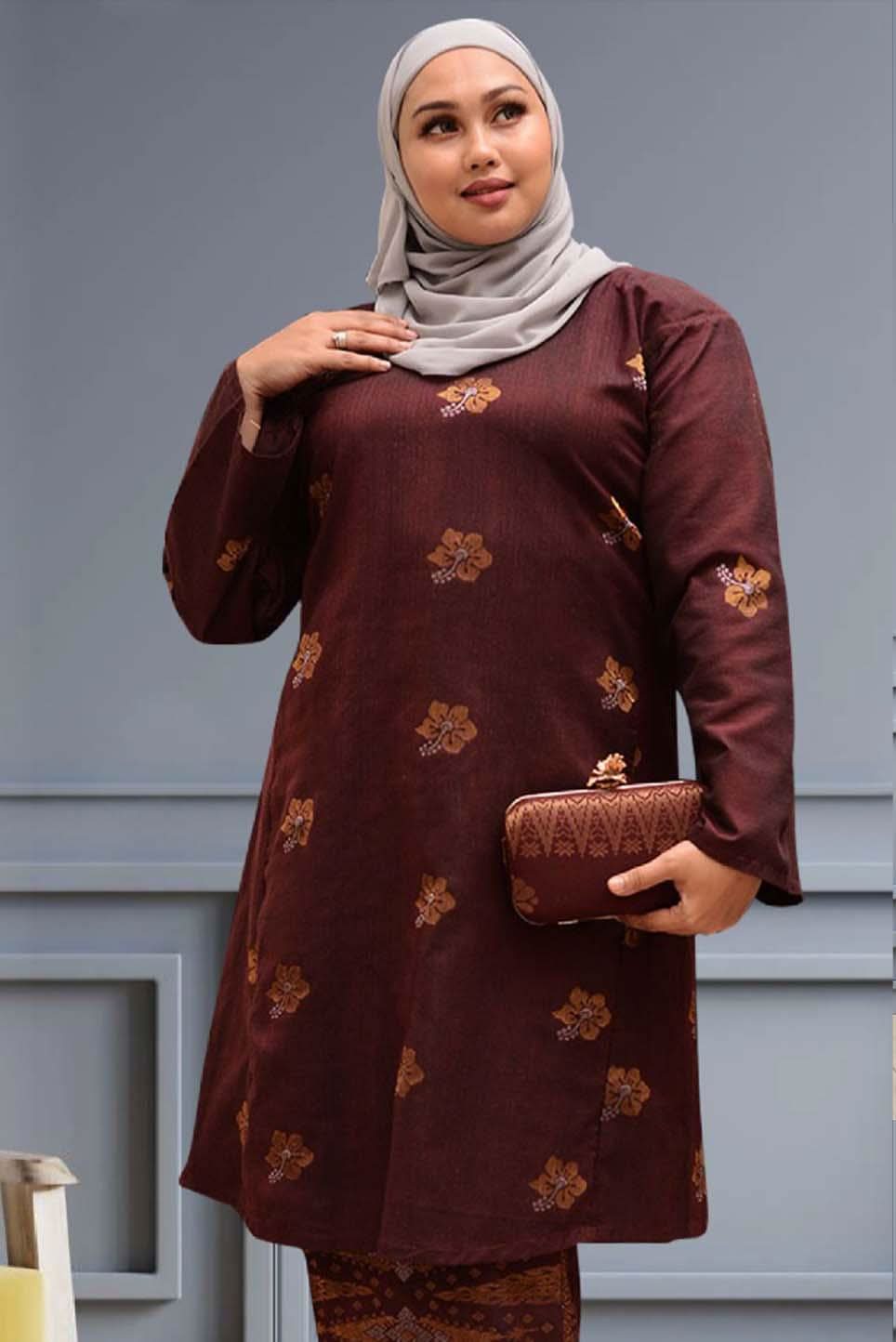 Baju Kurung Pahang | 3XL to 12XL - songketexclusive