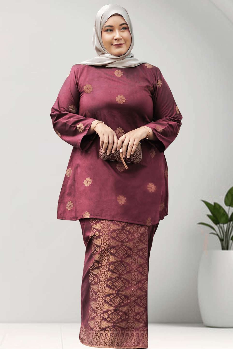 Baju Kurung Riau - 3XL to 12XL - songketexclusive