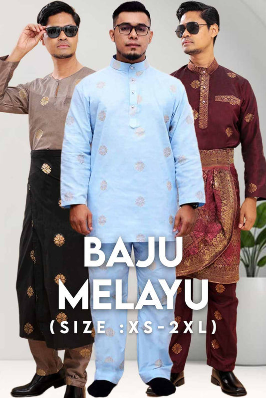Baju Melayu - Xs to 2xl - OUT OF STOCK - Restock soon - songketexclusive