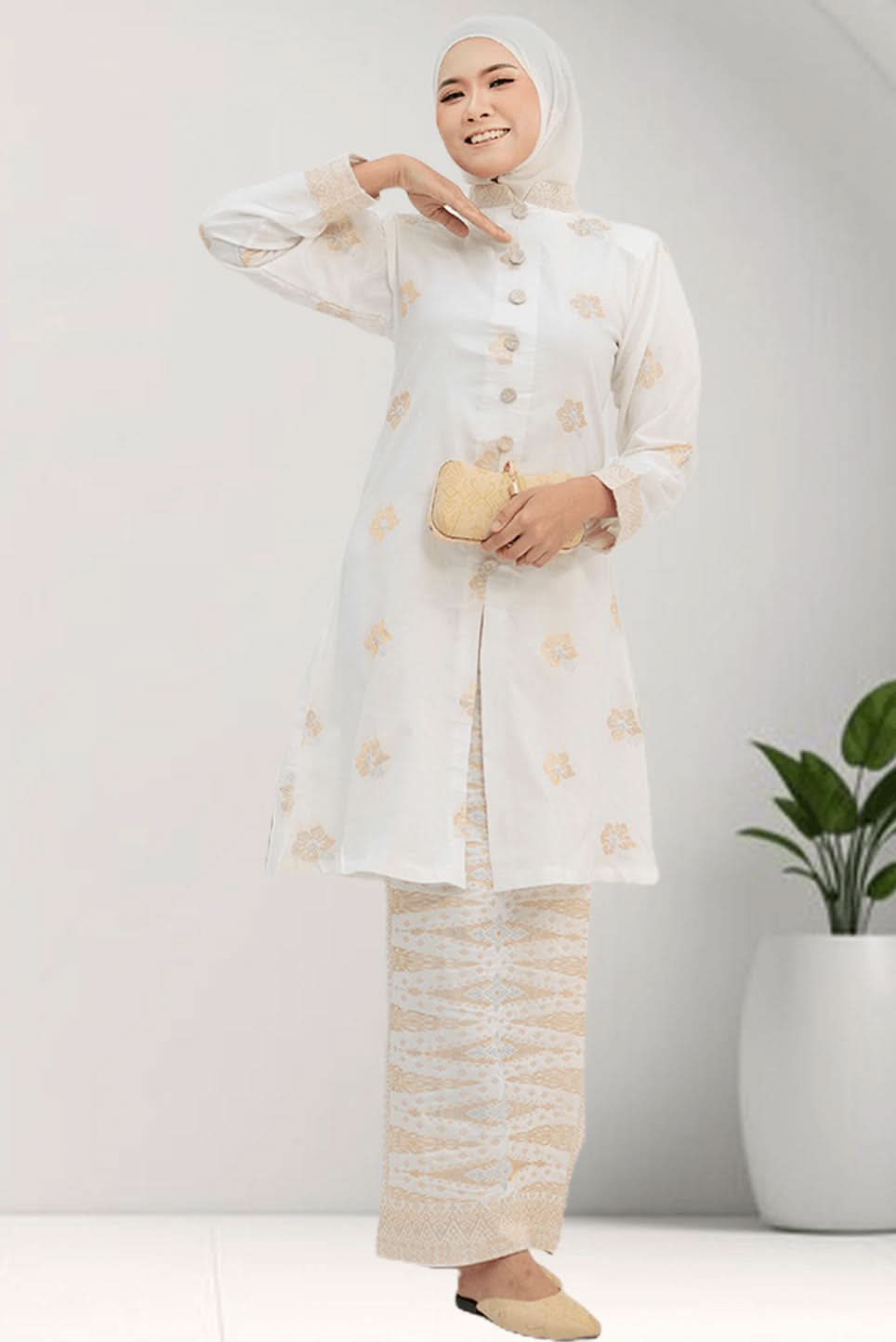 Baju Songket Kebaya Sofia - Xs to 2xl - songketexclusive