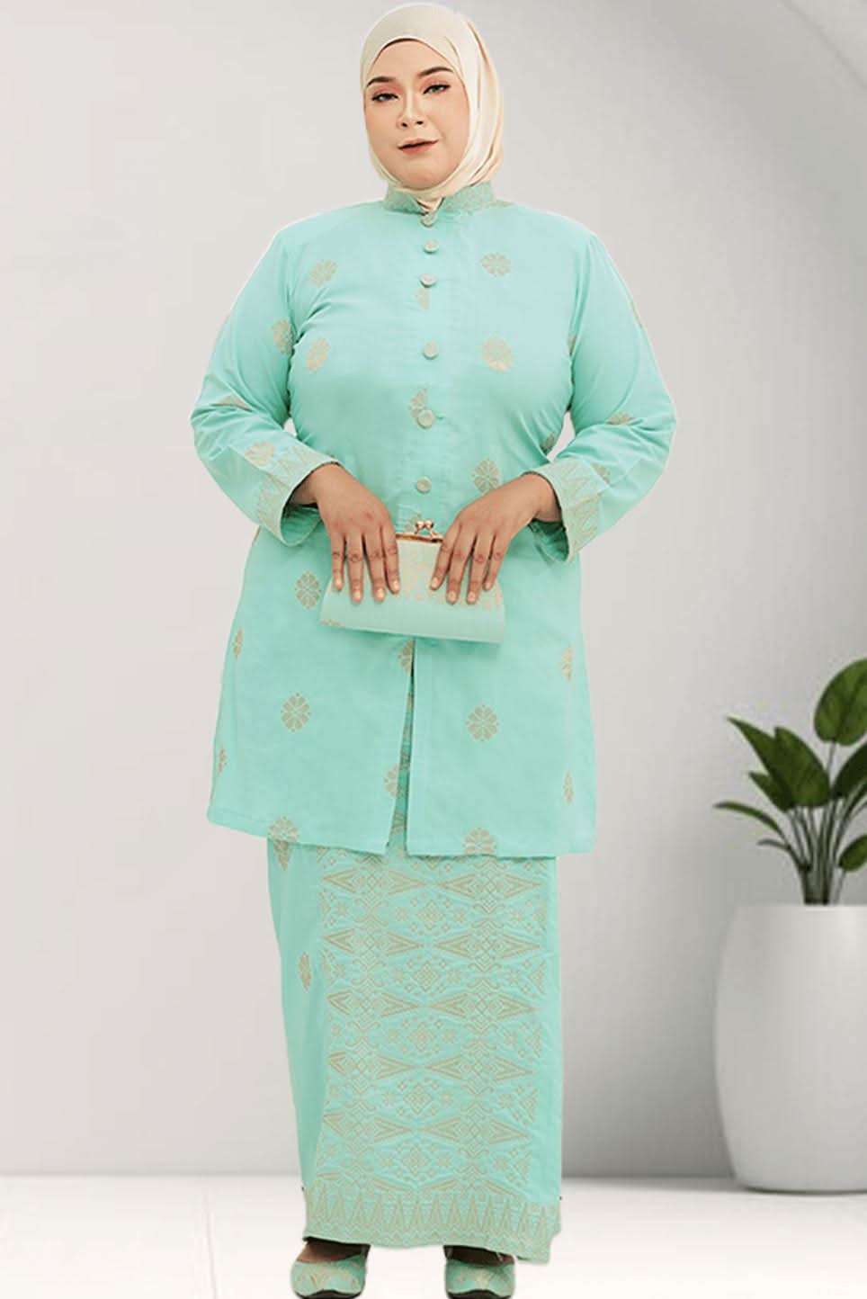 Baju Songket Kebaya Sofia - Xs to 2xl - songketexclusive