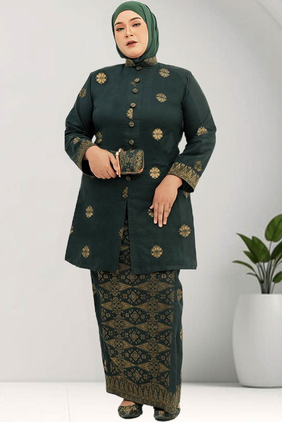 Baju Songket Kebaya Sofia - Xs to 2xl - songketexclusive