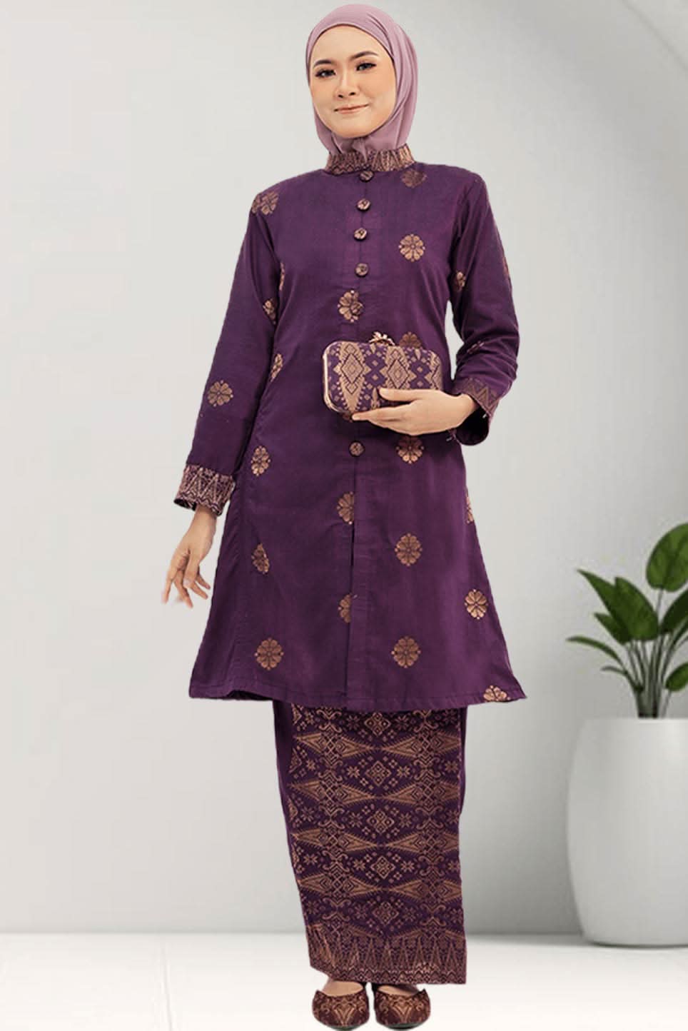 Baju Songket Kebaya Sofia - Xs to 2xl - songketexclusive