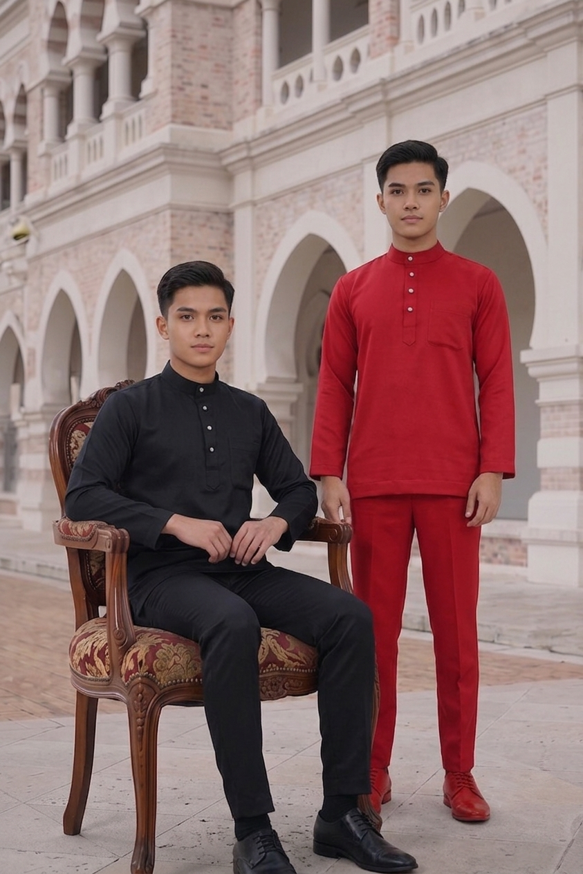 Exclusive Baju Melayu - Xs to 5xl Sizes