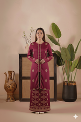 Exclusive Kebaya Kirinting Free Selendang - Xs to 8Xl