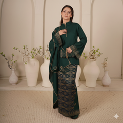 Baju Kedah Nor Masita Free Selendang - Xs to 10xl