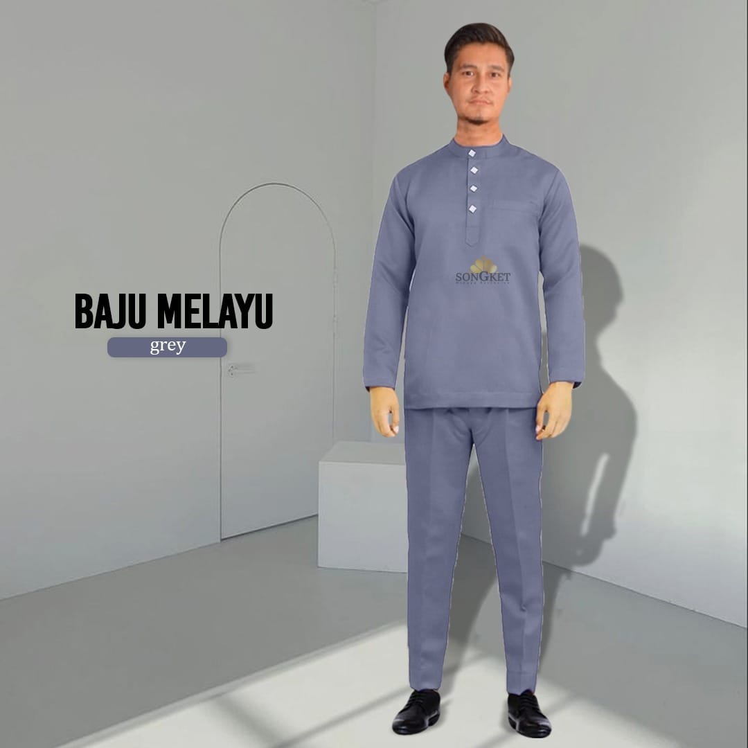 Exclusive Baju Melayu - Xs to 5xl Sizes - songketexclusive