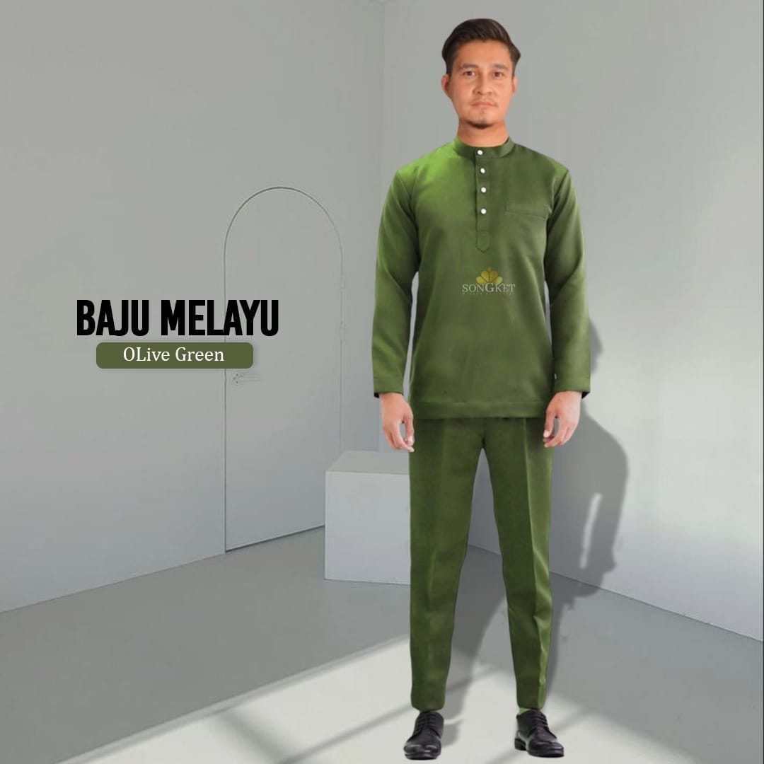 Exclusive Baju Melayu - Xs to 5xl Sizes - songketexclusive