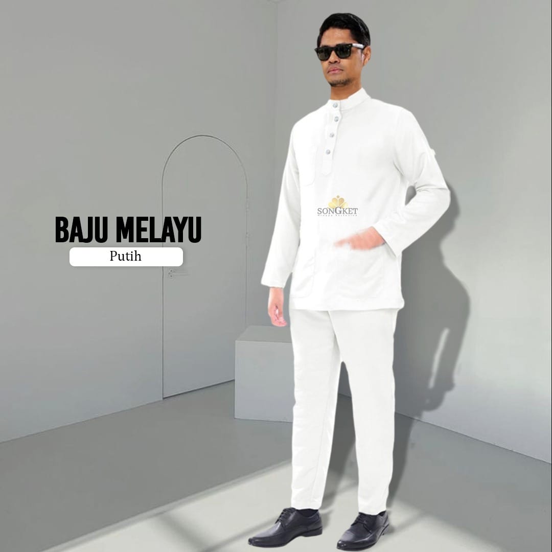 Exclusive Baju Melayu - Xs to 5xl Sizes - songketexclusive