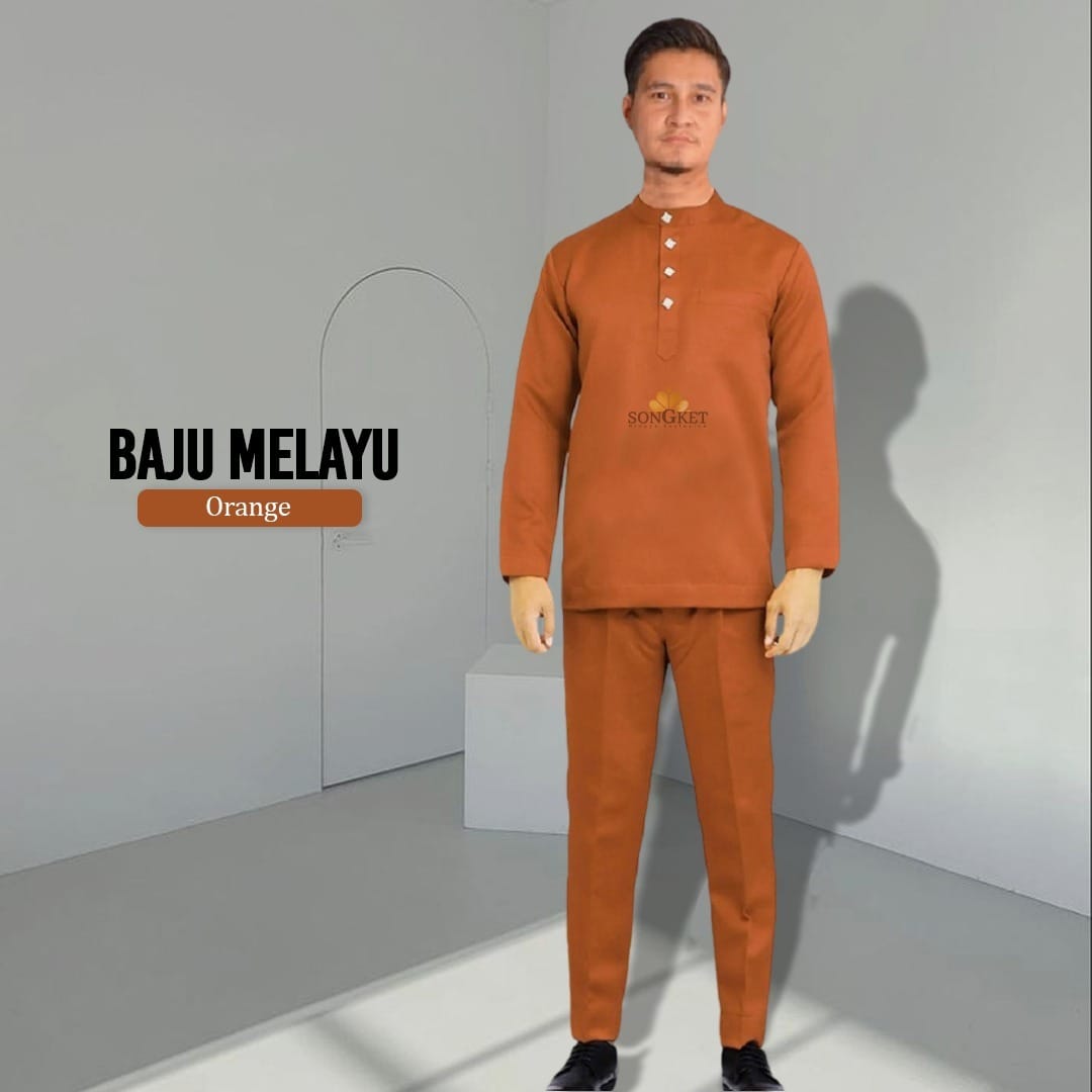 Exclusive Baju Melayu - Xs to 5xl Sizes - songketexclusive