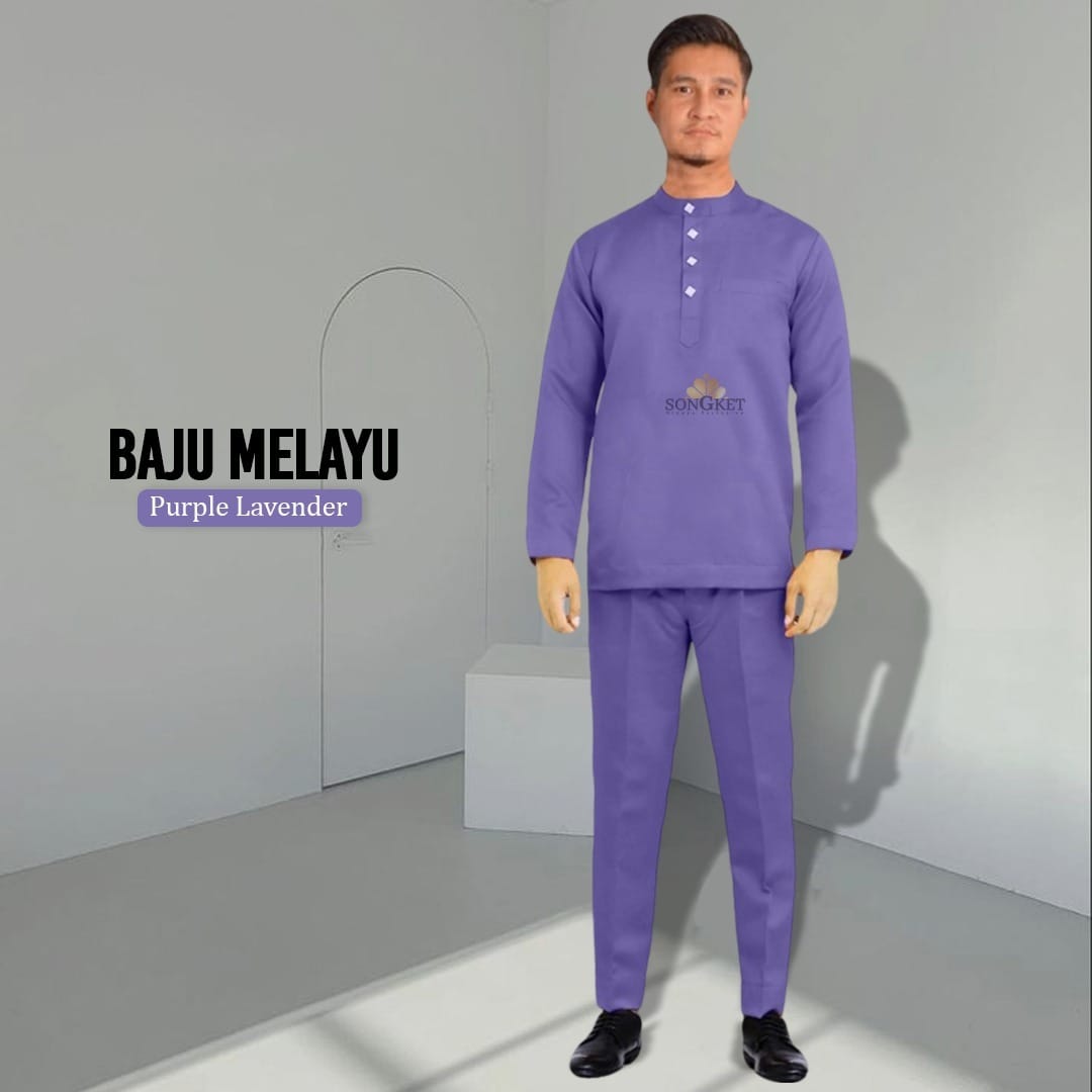 Exclusive Baju Melayu - Xs to 5xl Sizes - songketexclusive