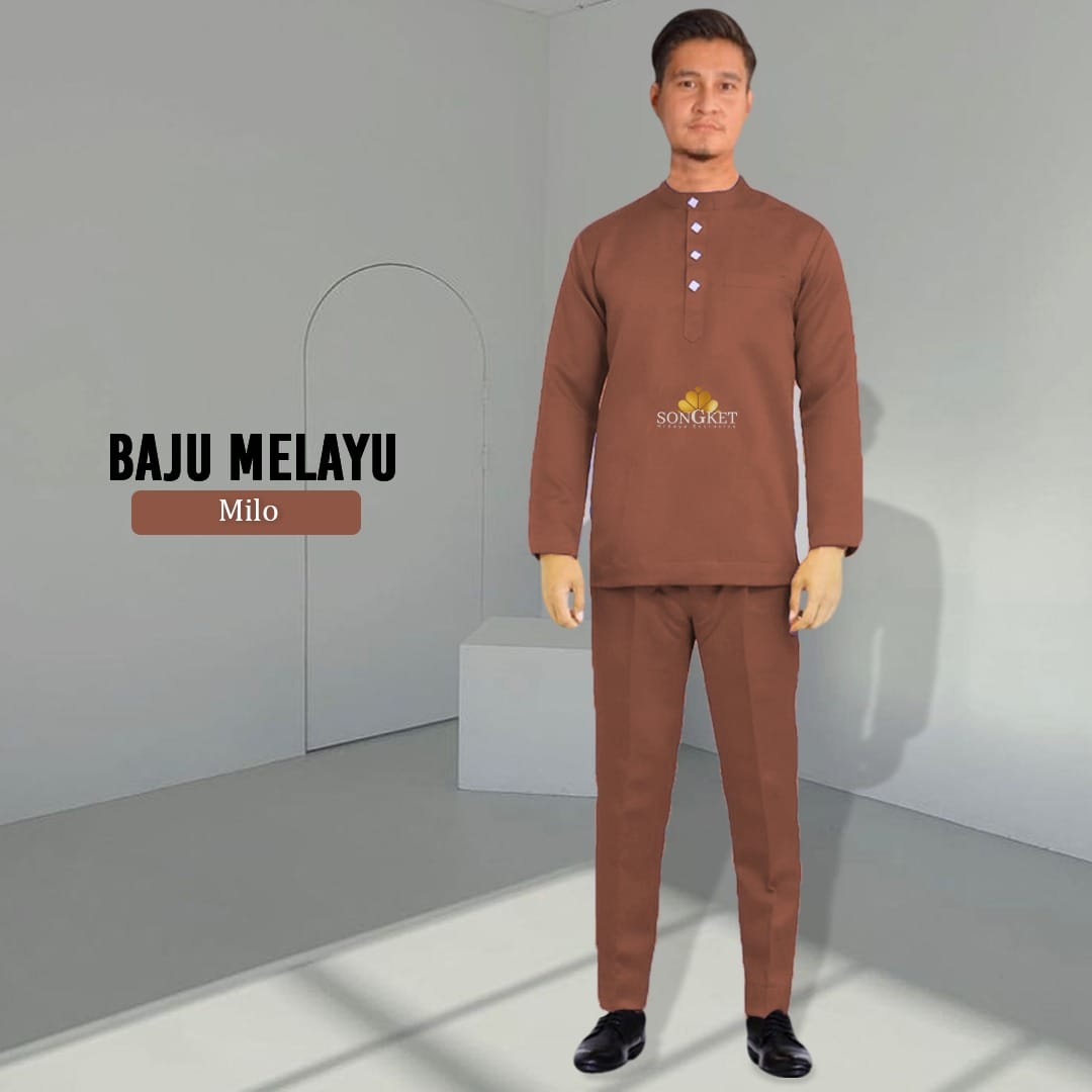 Exclusive Baju Melayu - Xs to 5xl Sizes - songketexclusive