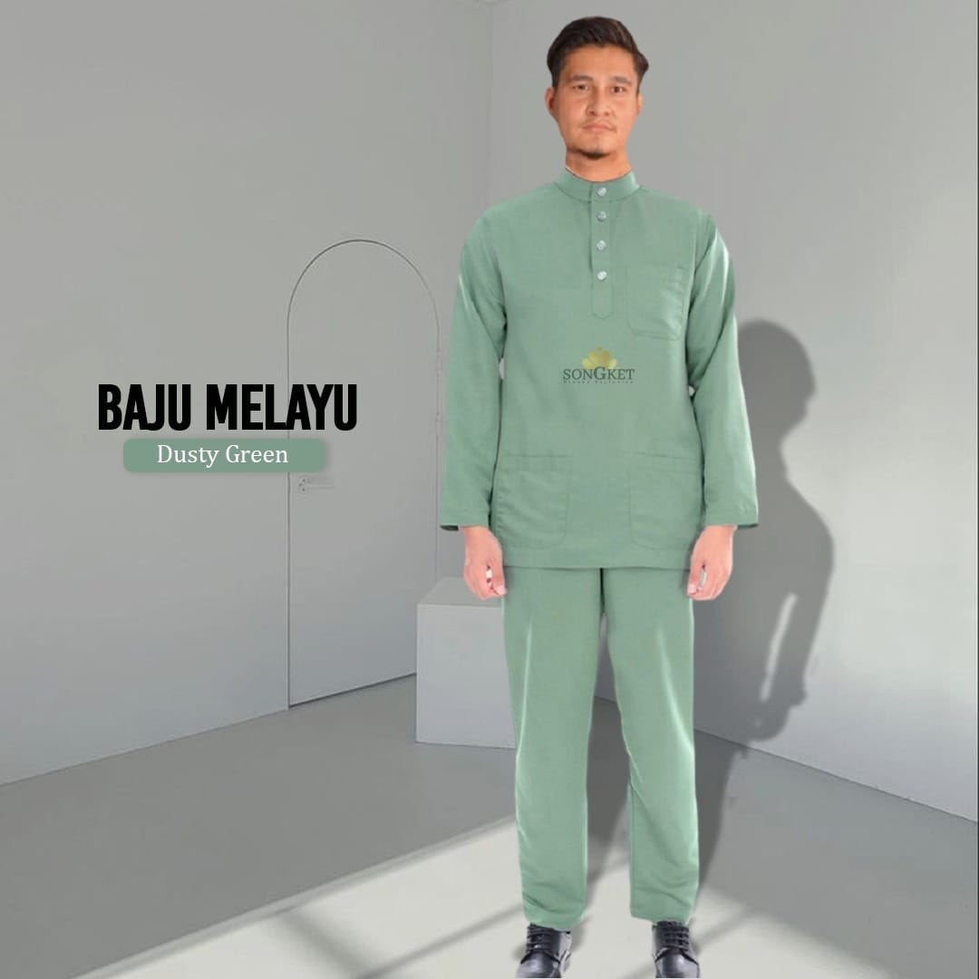 Exclusive Baju Melayu - Xs to 5xl Sizes - songketexclusive
