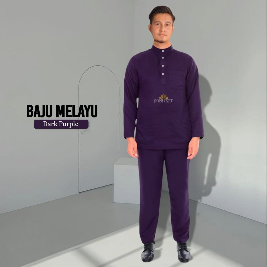 Exclusive Baju Melayu - Xs to 5xl Sizes - songketexclusive