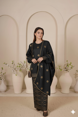 Baju Kedah Balah Free Selendang- Xs to 10Xl